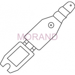 Zawieszka cenowa cenka klips na hak 26x45 5mm T